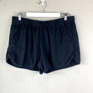 Madewell Pull On Shorts Black L